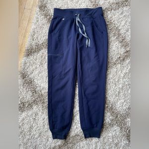 Figs Navy Blue Track Pants